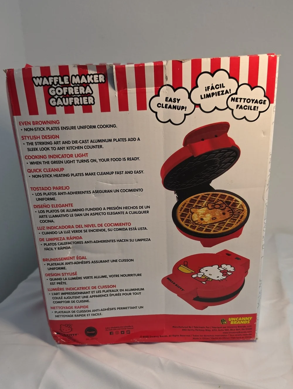 Hello Kitty Waffle Maker